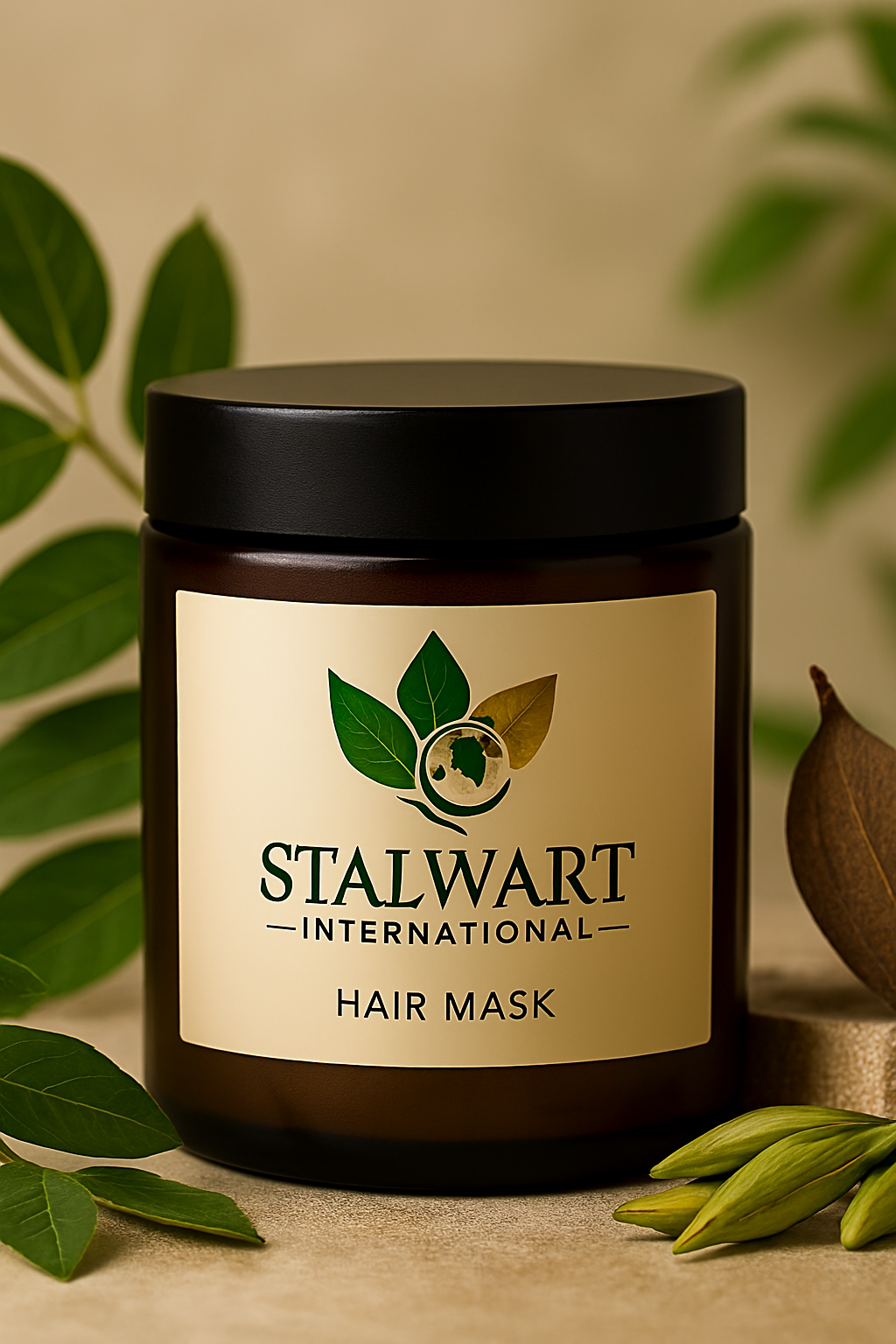 Stalwart International deep repair hair mask jar